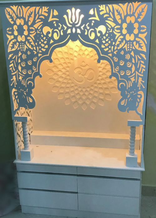 Why Backlit Corian Mandir Are the New Trend in Spiritual Decor